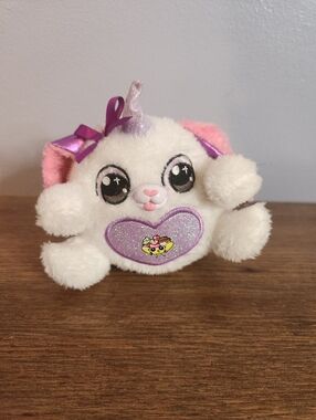 Zuru Rainbocorns Puppycorn Surprise Mini Pink White Dog Plush